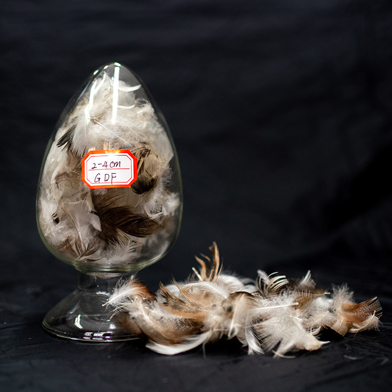15% white goose down flake | 6cm white goose feather | 4-6cm white goose feather