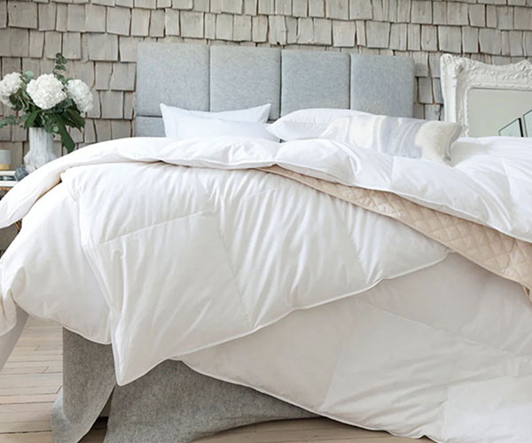 Goose Feather Bed Set