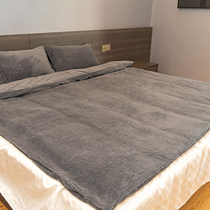King Size Bedsheet With Modern Loft Gray Comforter Set